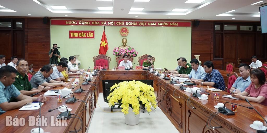 Các đại biểu tham dự cuộc họp điểm cầu Đắk Lắk- Ảnh: Báo Đắk Lắk